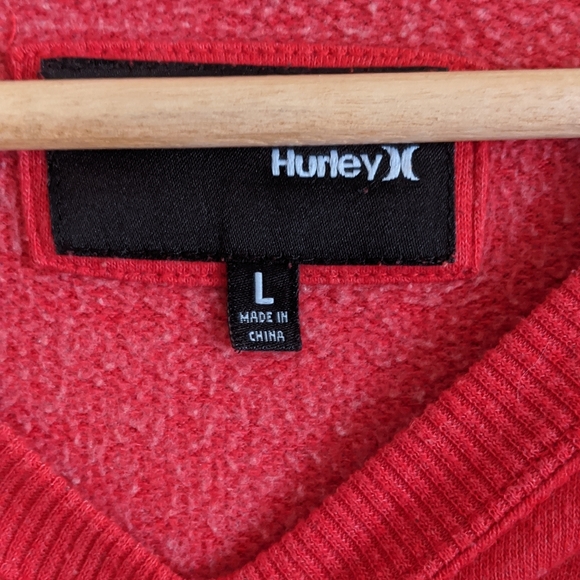 Classic Red Hurley Crew Neck - Picture 5 of 6